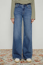 Angeles High Rise Baggy Jeans HJ103