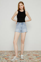 High Rise Denim Shorts HJ167 [FINAL SALE]