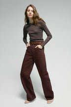 Slope Curve Jeans HJ039