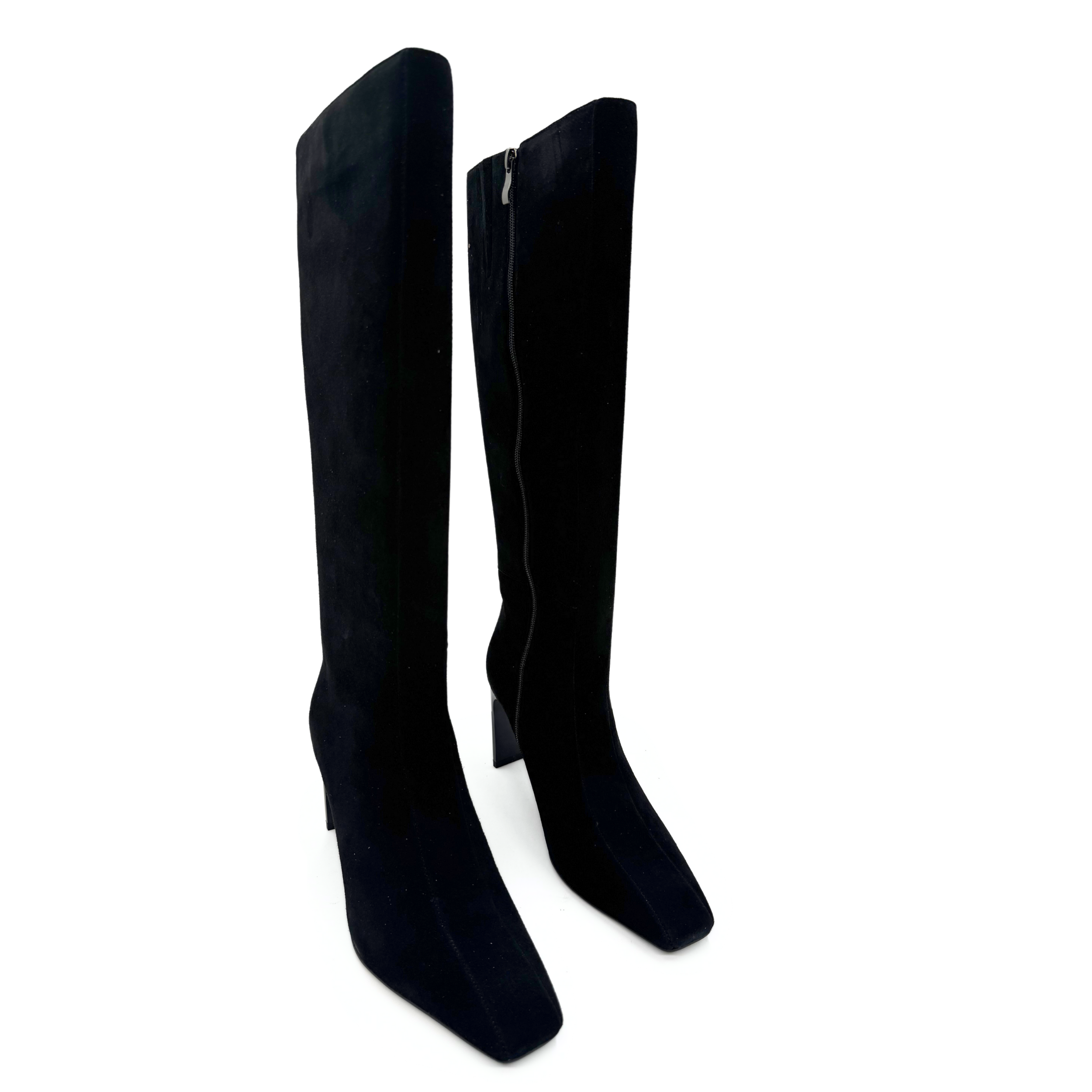 Mishel Suede Knee High Boots