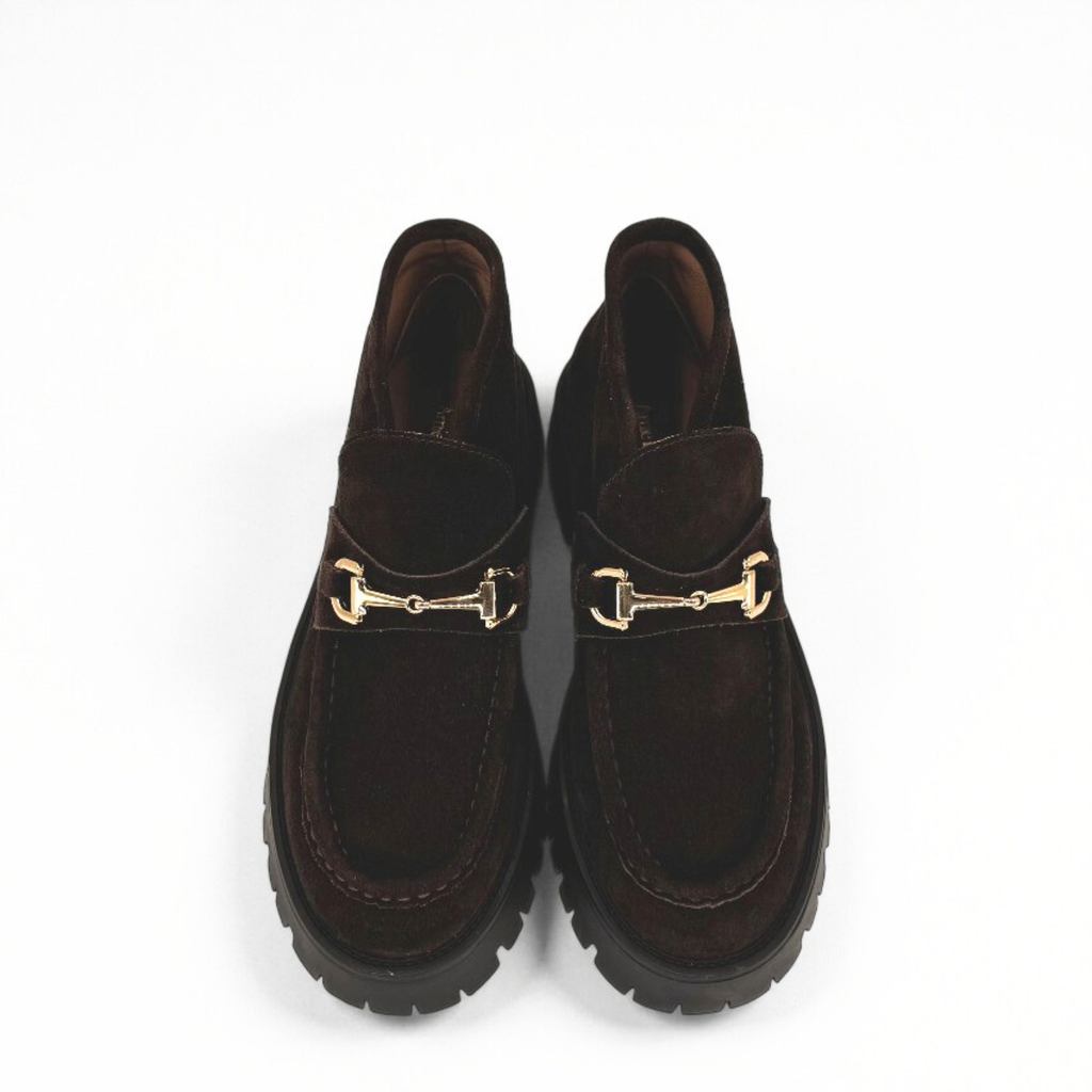 Dario Suede Horsebit Boots