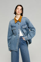 California Sunset Denim Shirt HJ902
