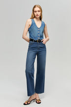 Blue Horizon Denim Vest HJ903