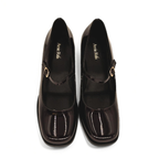 Jackie Patent Leather Mary Jane Heels