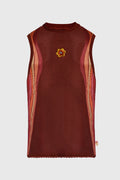 7eventies Crochet Knit Sleeveless Vest