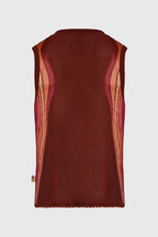 7eventies Crochet Knit Sleeveless Vest