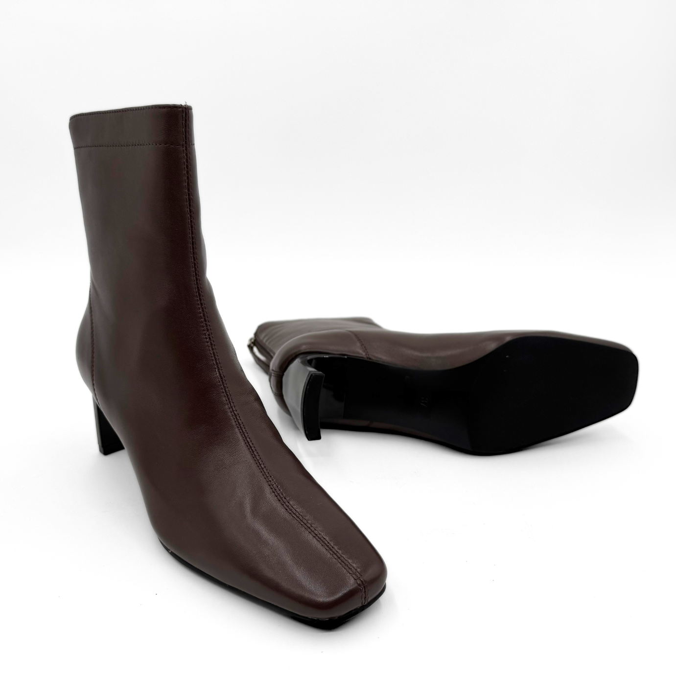 Harlow Leather Bootie