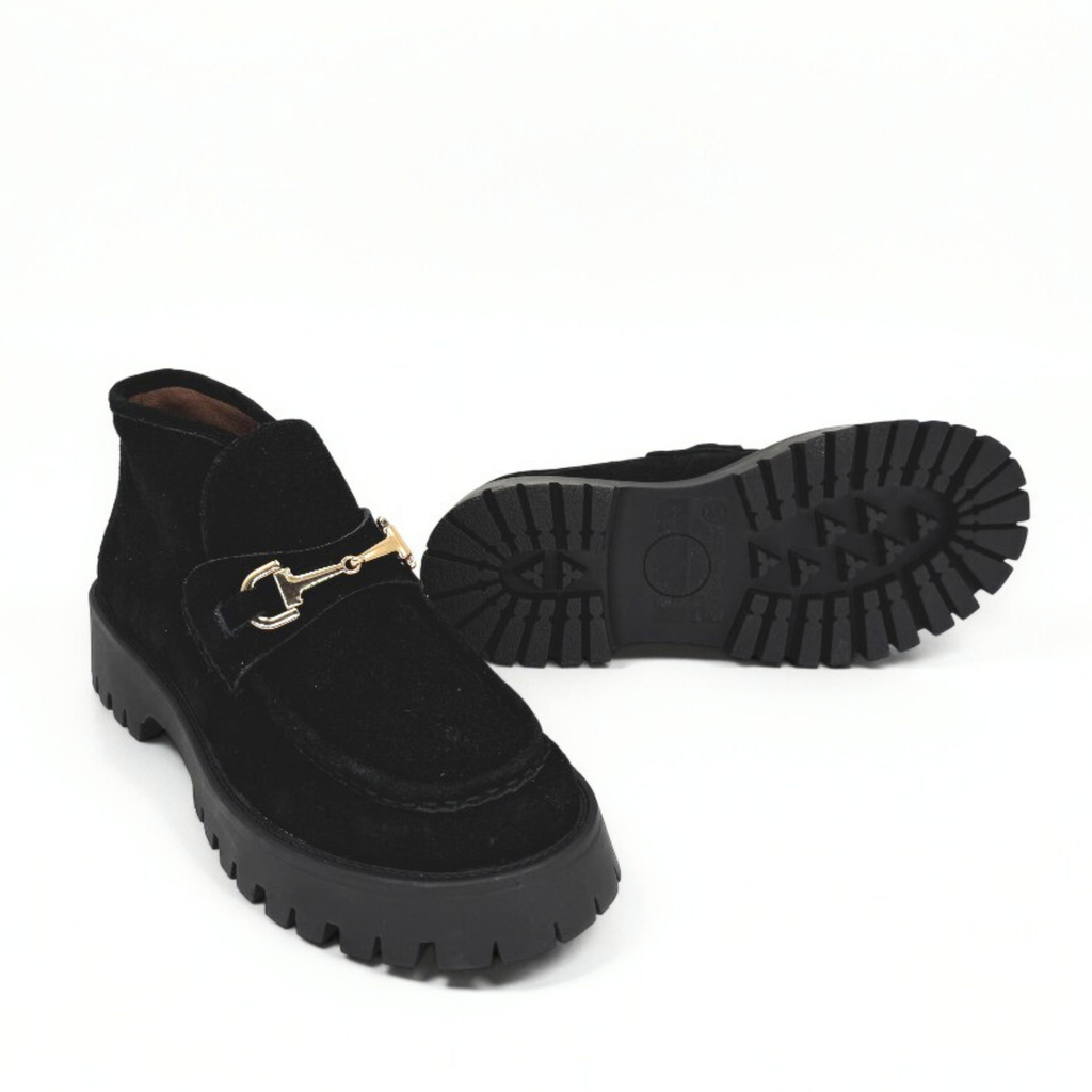 Dario Suede Horsebit Boots