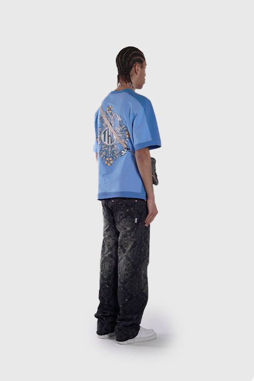Baroque Flower Oversized Tee