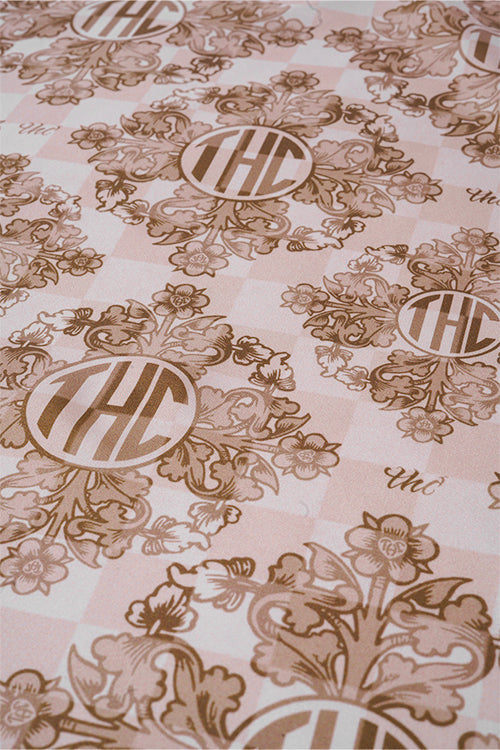 Baroque Flower Silk Scarf