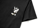 YeT028 Crane and Waves Tee