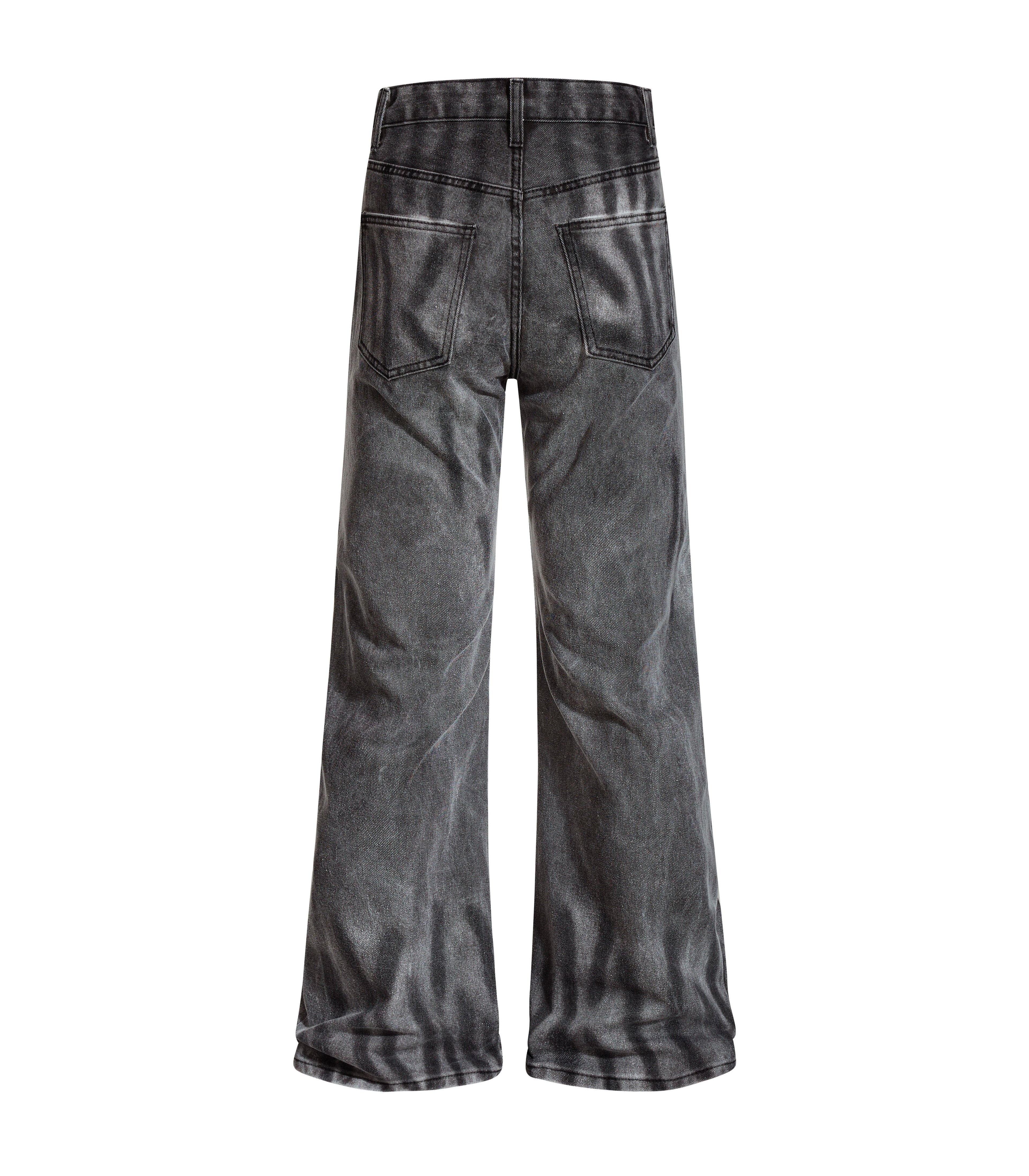 GREY VINTAGE FLARE DENIM