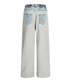 DENIM HEATHER SWEATPANTS