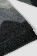 Mohair Knit Crewneck Sweater