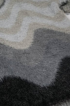 Mohair Knit Crewneck Sweater