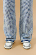 Coney Island Whitefish Tweed Wide Jeans HJ007 [FINAL SALE]