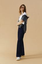 Coney Island Whitefish High Rise Wide Jeans HJ007