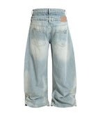 STONE DOUBLE DENIM