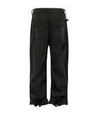 NOIR DESTROYED WORK PANTS