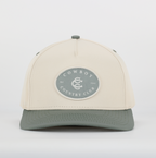 Two Tone Cotton Hat Green