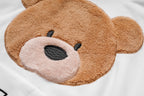 EXT369 Furry Teddy Hoodie