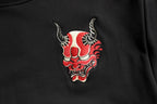 SW9060 Red Demon Embroidered Sweater