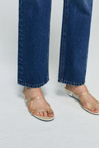 Manhattan High Rise Straight Ankle Jeans HJ160