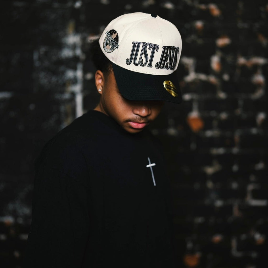[PRE-ORDER - SHIPS JUNE 10TH] Jesus Saved My Life PUFF PRINT - Black