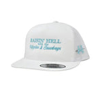 Raising Hell with the Hippies and Cowboys Snapback Hat